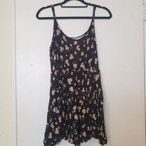 Floral Low Back Dress